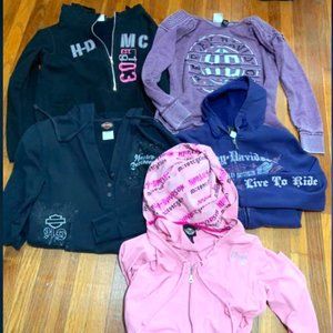 Harley Davidson sweatshirts/hoodies!
